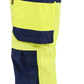 Blaklader High vis Werkbroeken 17031905 HiVis fluo geel-marineblauw(3389)
