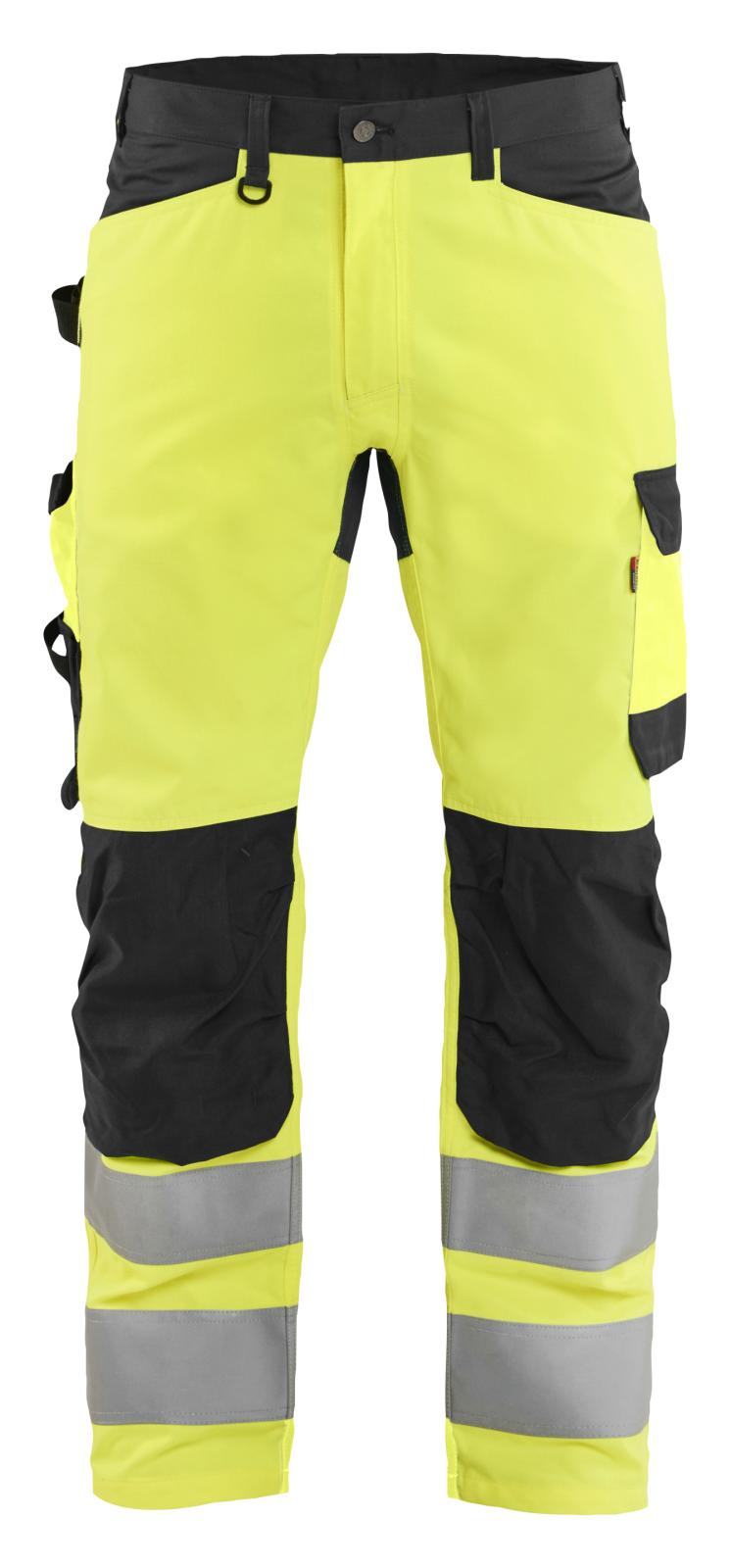 Blaklader High vis Werkbroeken 17031905 HiVis fluo geel-zwart(3399)