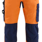 Blaklader High vis Werkbroeken 17031905 HiVis fluo oranje-marineblauw(5389)