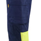 Blaklader High vis Werkbroeken 17081811 HiVis marineblauw-fluo geel(8933)