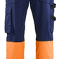 Blaklader High vis Werkbroeken 17081811 HiVis marineblauw-oranje(8953)