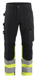 Blaklader High vis Werkbroeken 17081811 HiVis zwart-fluo geel(9933)