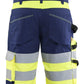 Blaklader High vis Shorts 17091812 HiVis fluo geel-marineblauw(3389)