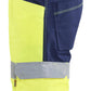Blaklader High vis Shorts 17091812 HiVis fluo geel-marineblauw(3389)