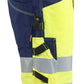 Blaklader High vis Shorts 17091812 HiVis fluo geel-marineblauw(3389)