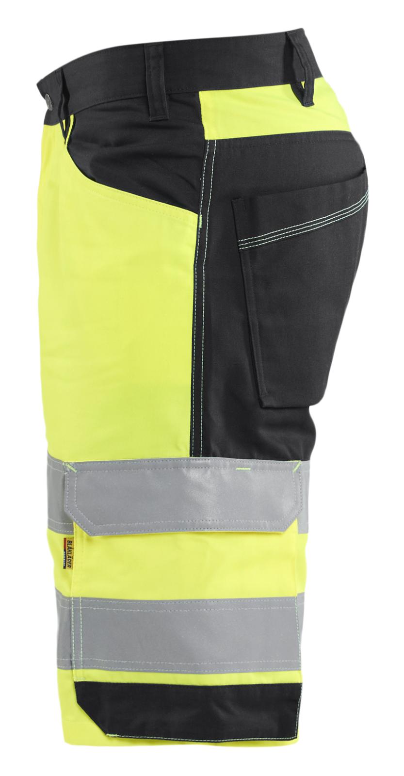 Blaklader High vis Shorts 17091812 HiVis fluo geel-zwart(3399)
