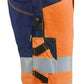 Blaklader High vis Shorts 17091812 HiVis fluo oranje-marineblauw(5389)