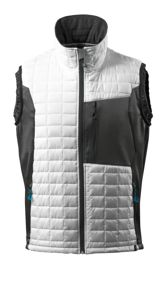 Mascot Advanced Bodywarmers 17165-318 wit-donker antracietgrijs(0618)
