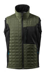 Mascot Advanced Bodywarmers 17165-318 mosgroen-zwart(3309)