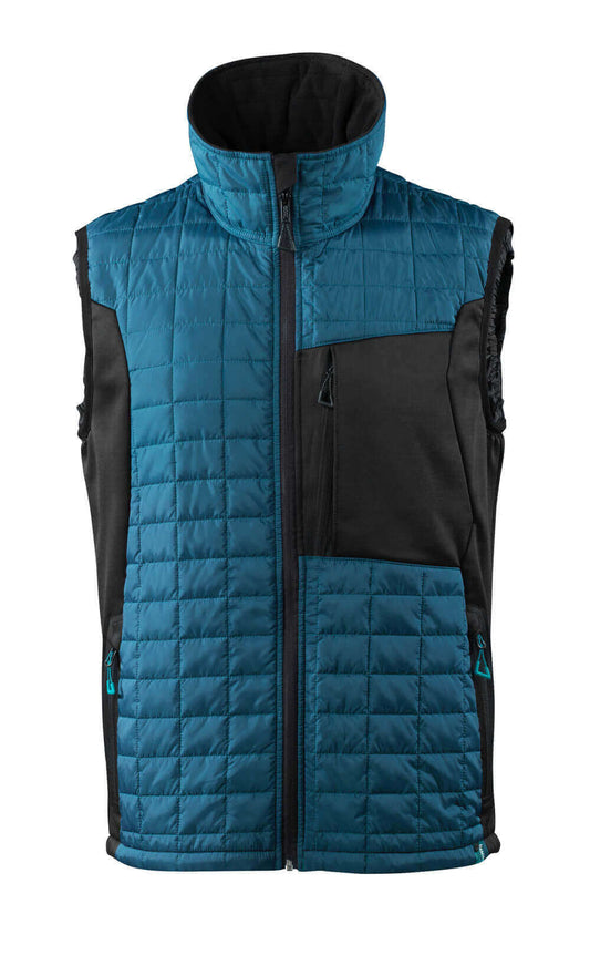 Mascot Advanced Bodywarmers 17165-318 donker petrolblauw-zwart(4409)