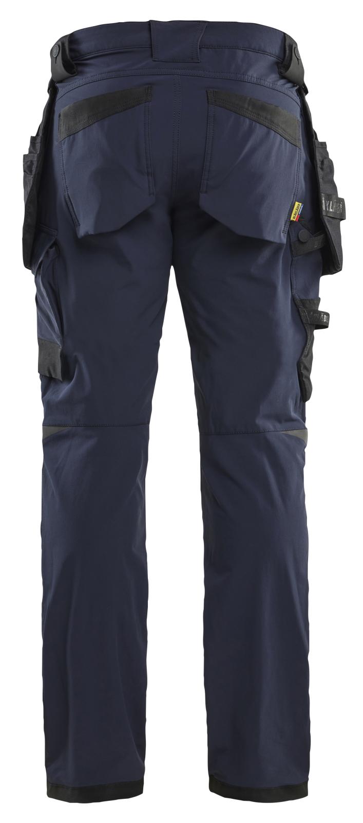Blaklader Ambacht Werkbroeken 17201645 4-weg stretch donker marineblauw-zwart(8699)