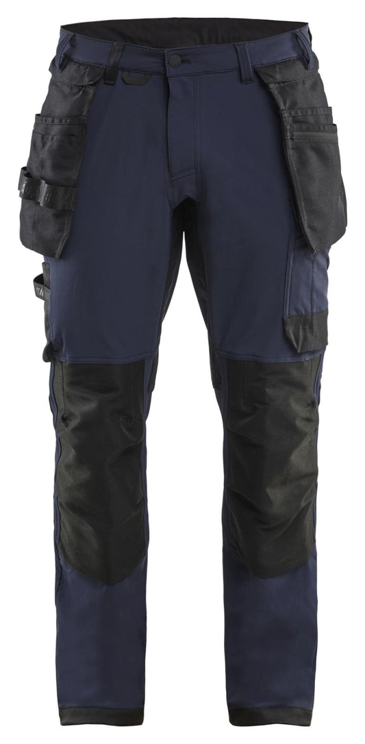 Blaklader Ambacht Werkbroeken 17201645 4-weg stretch donker marineblauw-zwart(8699)