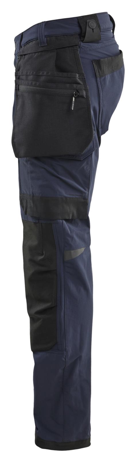 Blaklader Ambacht Werkbroeken 17201645 4-weg stretch donker marineblauw-zwart(8699)