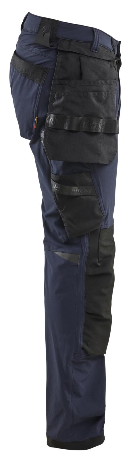 Blaklader Ambacht Werkbroeken 17201645 4-weg stretch donker marineblauw-zwart(8699)