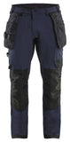 Blaklader Ambacht Werkbroeken 17201645 4-weg stretch donker marineblauw-zwart(8699)