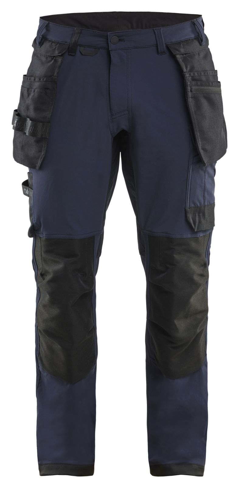 Blaklader Ambacht 4-weg stretch Werkbroeken 17201645 donker marineblauw-zwart(8699)