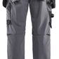 Blaklader Ambacht 4-weg stretch Werkbroeken 17201645 midden grijs-zwart(9699)