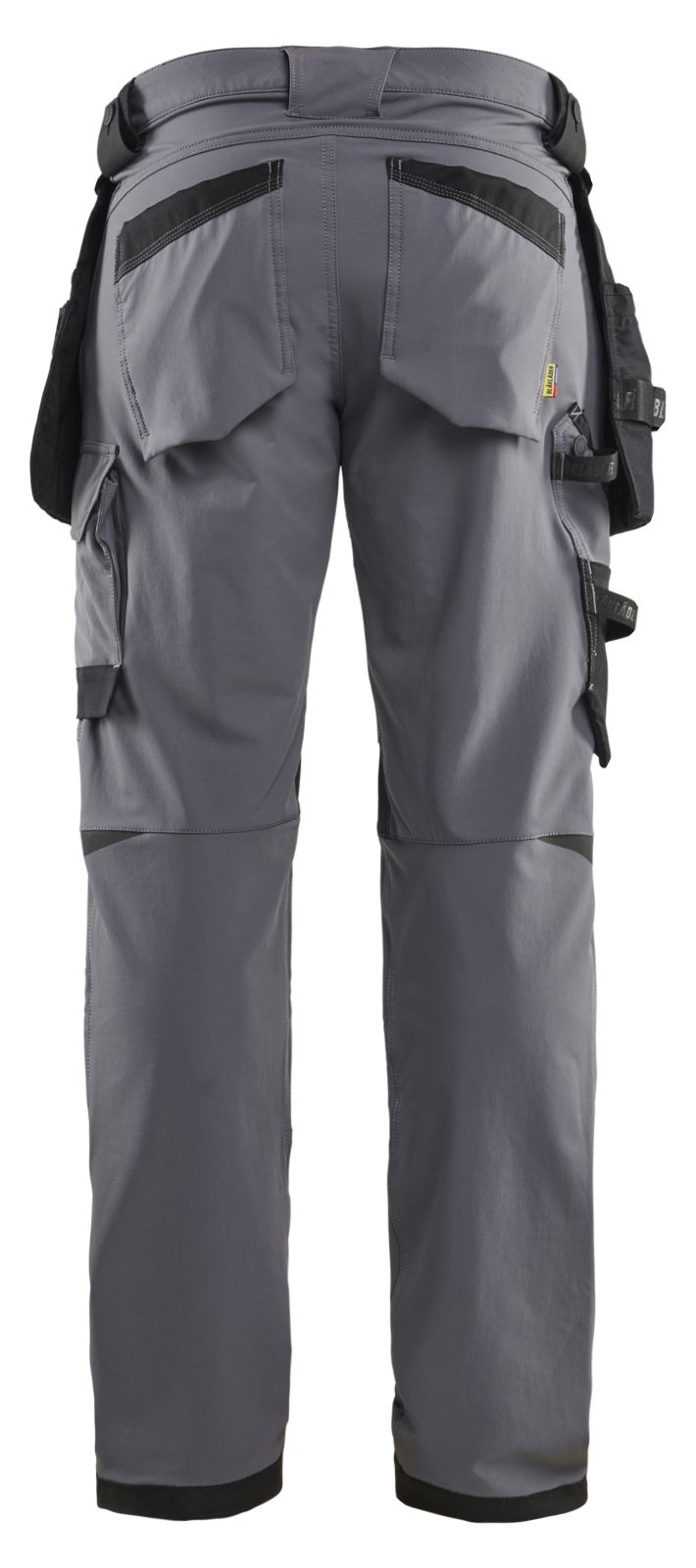 Blaklader Ambacht 4-weg stretch Werkbroeken 17201645 midden grijs-zwart(9699)