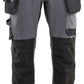 Blaklader Ambacht 4-weg stretch Werkbroeken 17201645 midden grijs-zwart(9699)