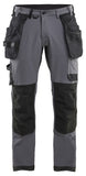 Blaklader Ambacht 4-weg stretch Werkbroeken 17201645 midden grijs-zwart(9699)