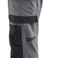 Blaklader Ambacht 4-weg stretch Werkbroeken 17201645 midden grijs-zwart(9699)
