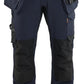 Blaklader Ambacht ToolRig Werkbroeken 17451645 4-weg stretch donker marineblauw-zwart(8699)
