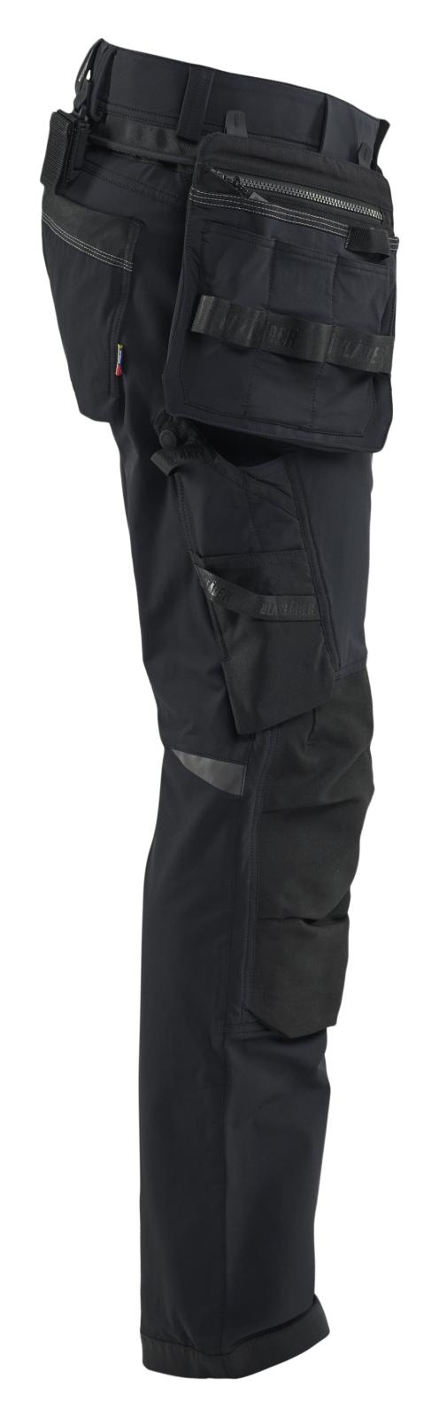 Blaklader Ambacht ToolRig Werkbroeken 17451645 4-weg stretch zwart(9900)
