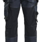 Blaklader Ambacht Werkbroeken 17501141 denim gereedschapszakken stretch marineblauw-zwart(8999)