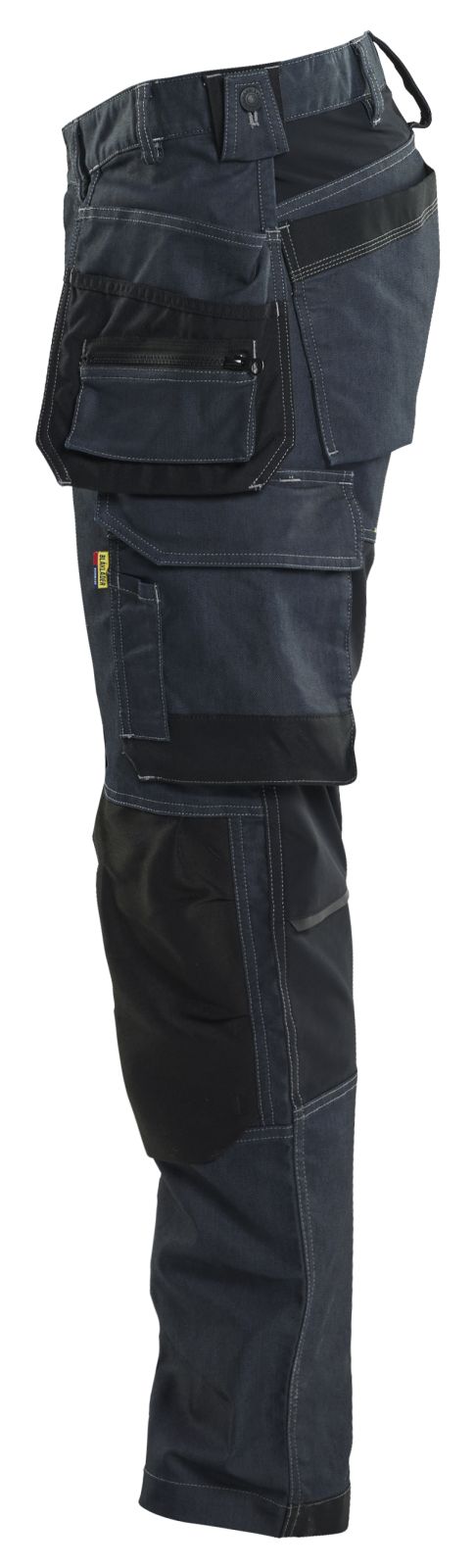 Blaklader Ambacht Werkbroeken 17501141 denim gereedschapszakken stretch marineblauw-zwart(8999)
