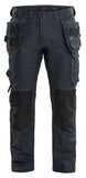 Blaklader Ambacht Werkbroeken 17501141 denim gereedschapszakken stretch marineblauw-zwart(8999)