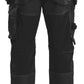 Blaklader Ambacht Werkbroeken 17501141 denim gereedschapszakken stretch zwart(9900)