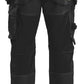 Blaklader Ambacht Werkbroeken 17501141 denim gereedschapszakken stretch zwart(9900)