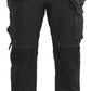 Blaklader Ambacht Werkbroeken 17501141 denim gereedschapszakken stretch zwart(9900)