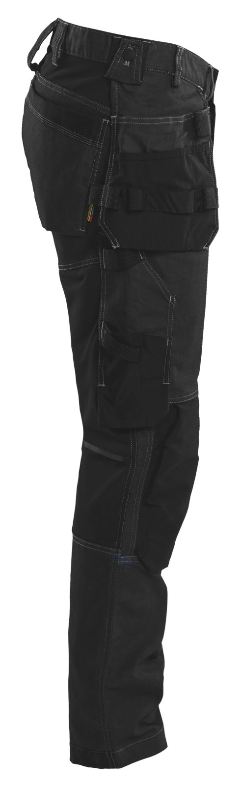 Blaklader Ambacht Werkbroeken 17501141 denim gereedschapszakken stretch zwart(9900)