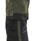Blaklader Ambacht Werkbroeken 17501832 gereedschapszakken 2-weg stretch donker herfstgroen-zwart(4298)