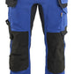 Blaklader Ambacht Werkbroeken 17501832 gereedschapszakken 2-weg stretch korenblauw/ zwart(8599)