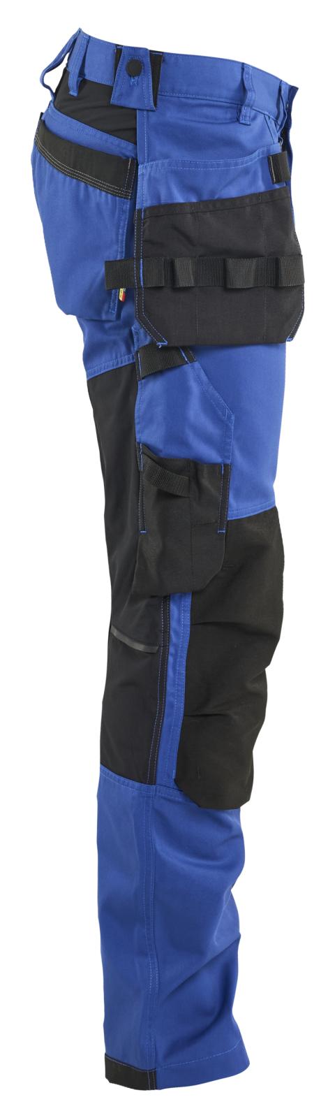 Blaklader Ambacht Werkbroeken 17501832 gereedschapszakken 2-weg stretch korenblauw/ zwart(8599)