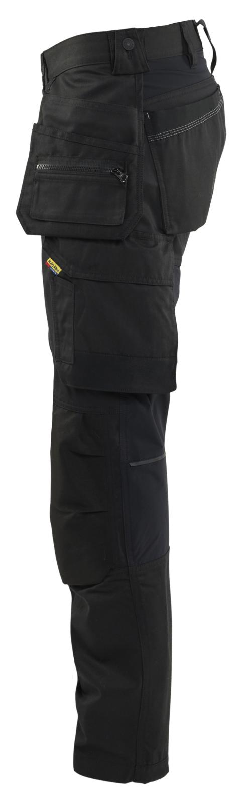 Blaklader Ambacht Werkbroeken 17501832 2-weg stretch spijkerzakken zwart(9900)