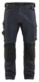 Blaklader Ambacht Werkbroeken 17511141 denim stretch marineblauw-zwart(8999)