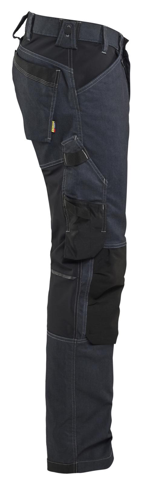 Blaklader Ambacht Werkbroeken 17511141 denim stretch marineblauw-zwart(8999)