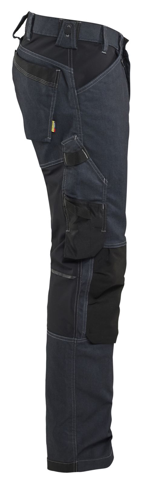 Blaklader Ambacht Werkbroeken 17511141 denim stretch marineblauw-zwart(8999)
