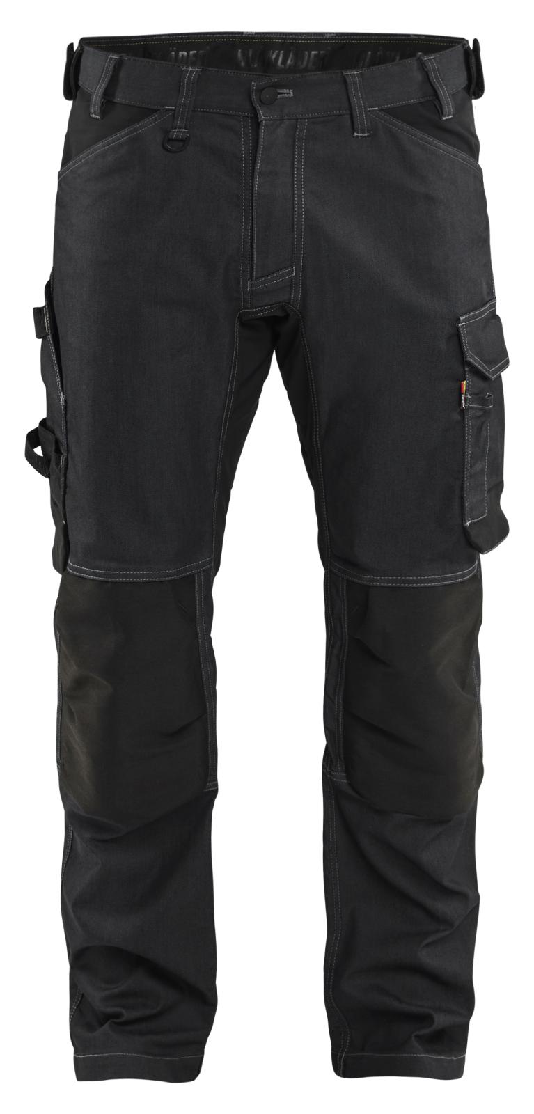 Blaklader Ambacht Werkbroeken 17511141 denim stretch zwart(9900)