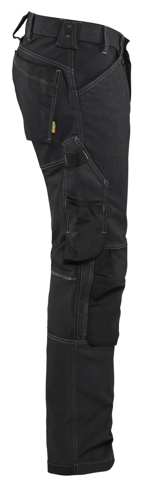 Blaklader Ambacht Werkbroeken 17511141 denim stretch zwart(9900)