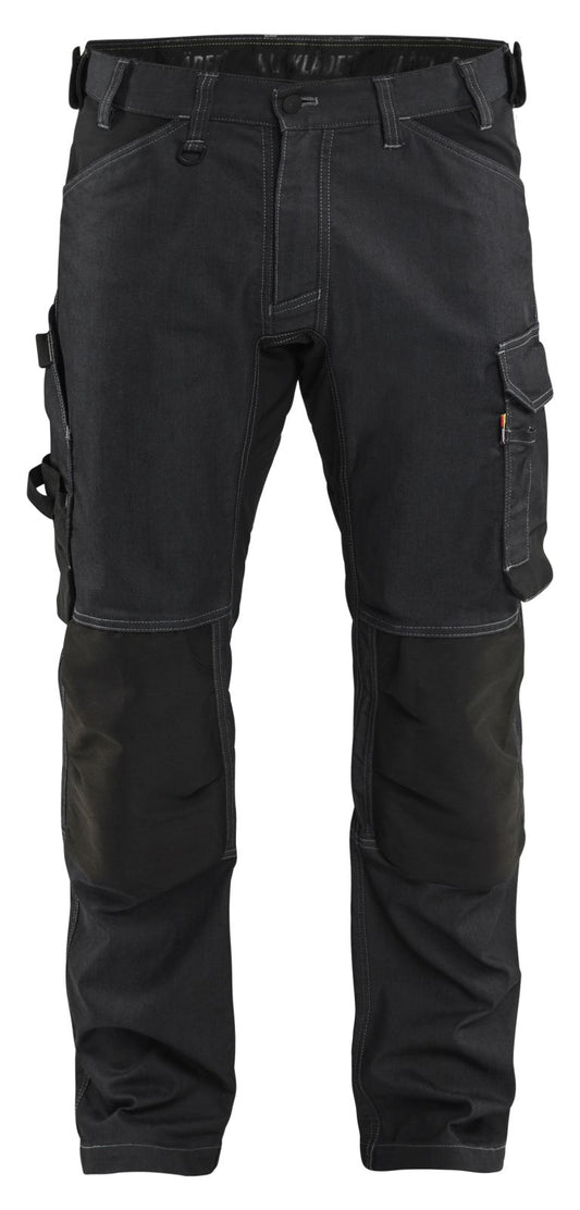 Blaklader Ambacht Werkbroeken 17511141 denim stretch zwart(9900)