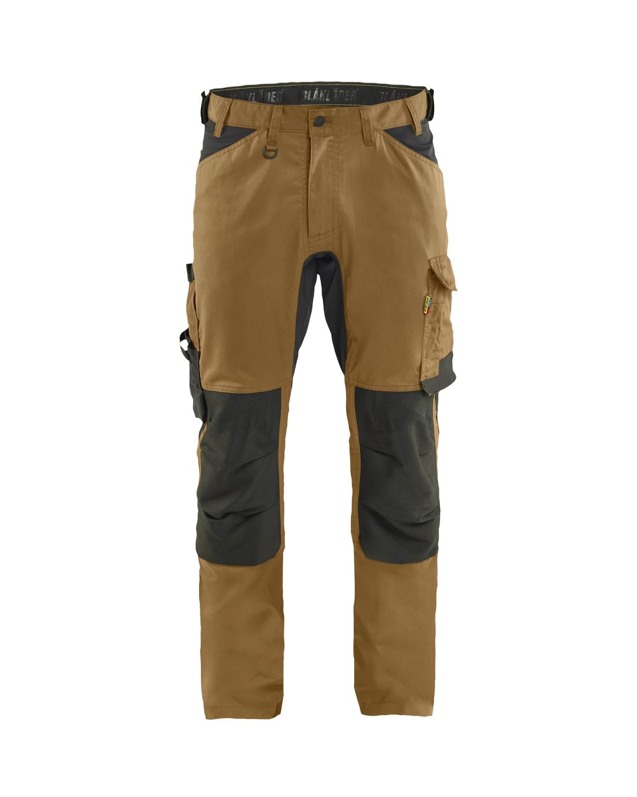 Blaklader Ambacht Werkbroeken 17511832 2-weg stretch nougabruin-zwart(7699)