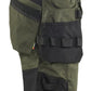 Blaklader Ambacht Shorts 17521832 2-weg stretch donker herfstgroen-zwart(4298)