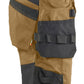 Blaklader Ambacht Shorts 17521832 2-weg stretch gereedschapszakken nougabruin-zwart(7699)