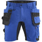 Blaklader Ambacht Shorts 17521832 2-weg stretch korenblauw/ zwart(8599)