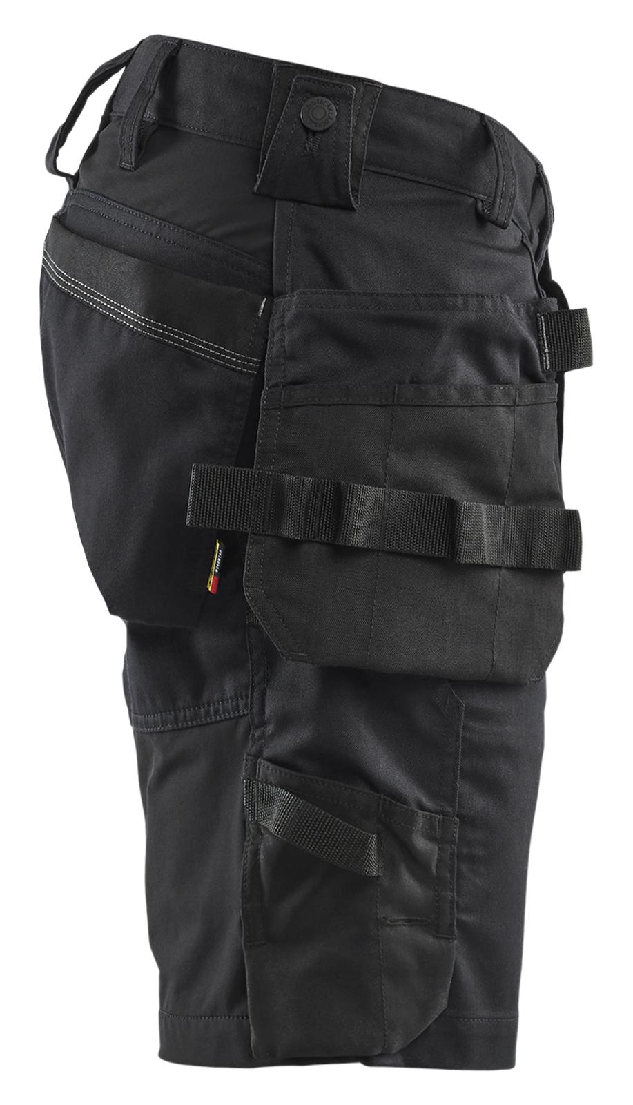 Blaklader Ambacht Shorts 17521832 2-weg stretch zwart(9900)