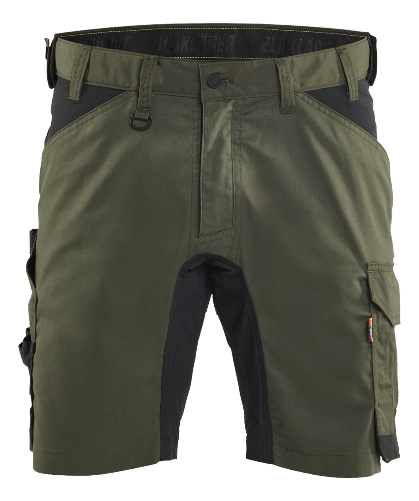 Blaklader Ambacht Shorts 17531832 2-weg stretch donker herfstgroen-zwart(4298)